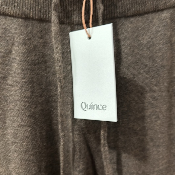 Quince Mongolian Cashmere Sweatpants/Brown/XS - Picture 2 of 10